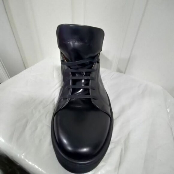 Joseph Siebel Maddox & Co Black All Leather Casual Shoe Sneakers Men's Size 11 - Picture 7 of 13